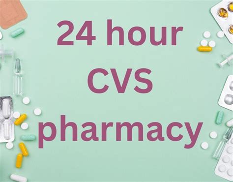 24-hour pharmacies convenience