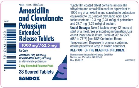 Amox-Clav Precautions