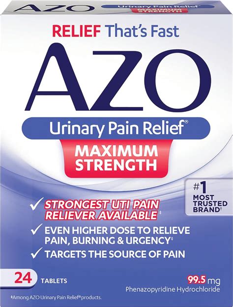 Azo UTI Relief Benefits