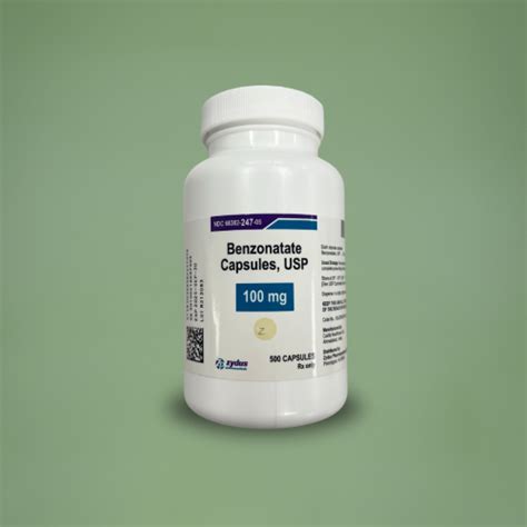Benzonatate for Cough Relief
