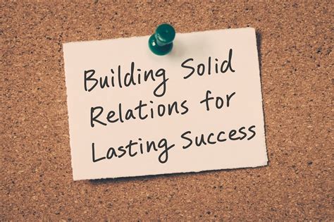Building Relationships