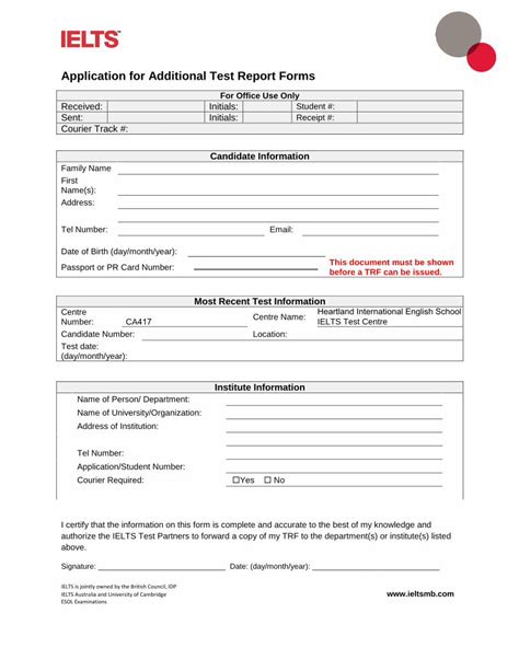 Career Application