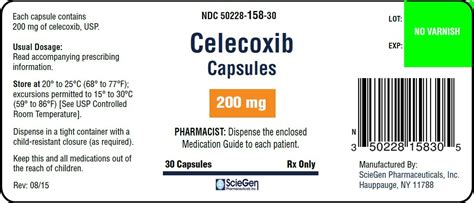 Celecoxib 200mg Side Effects
