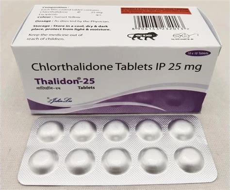 Chlorthalidone 25 mg tablet