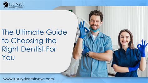 Choosing the Right Dentist