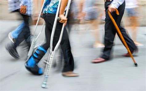 Crutches or Walking Boot
