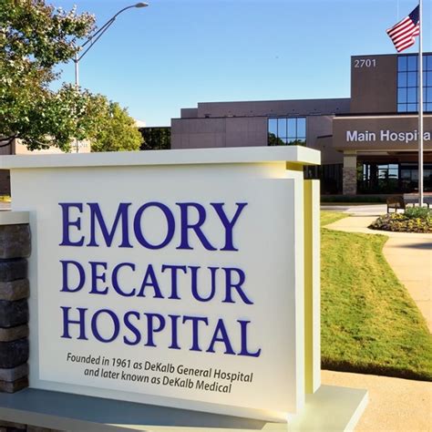 Emory Decatur Hospital Emergency Room Expert Care Nearby