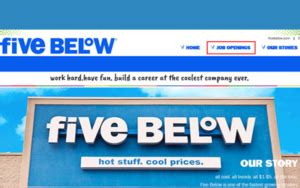 Five Below Application Process