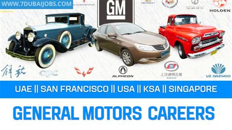 General Motors Career Opportunities