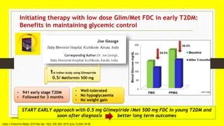 Glimepiride Provides Long-Term Glycemic Control