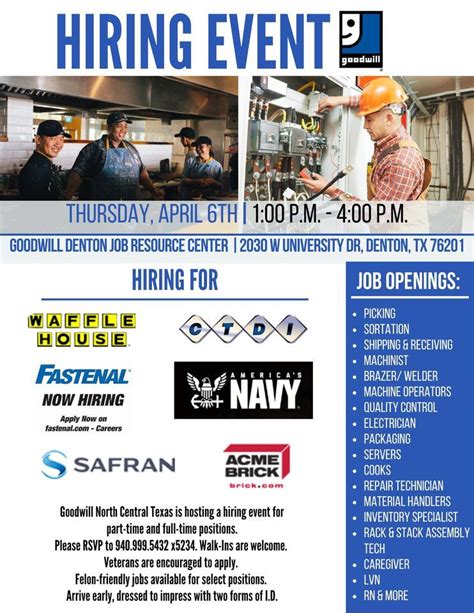 Hiring Event Near Me