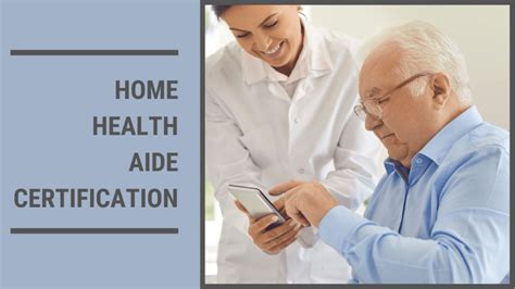 Home Health Aide Agency Credentials