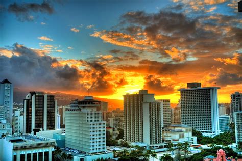 Honolulu Hawaii Sunrise