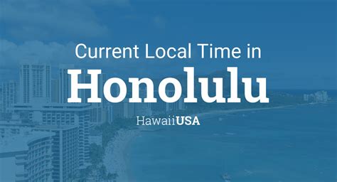 Honolulu Time