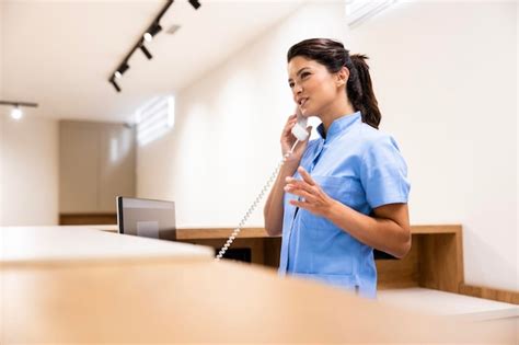 Hospital Front Desk Receptionist