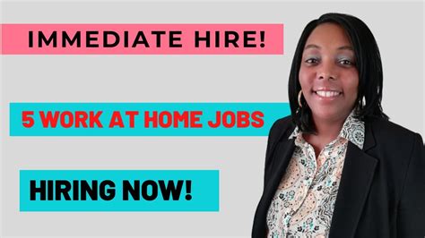 Immediate Hire Jobs