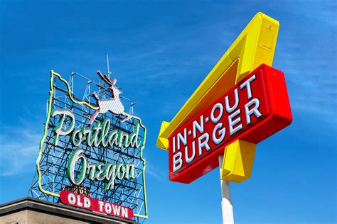 In-N-Out Burger Portland Oregon Locations