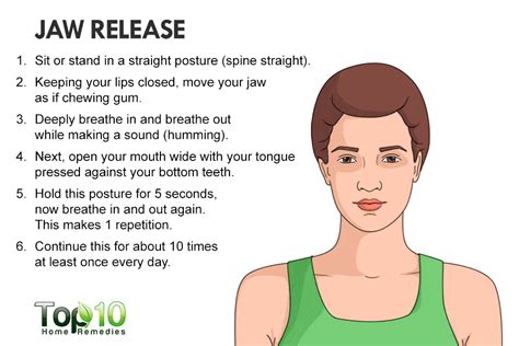Jaw Release Exercise