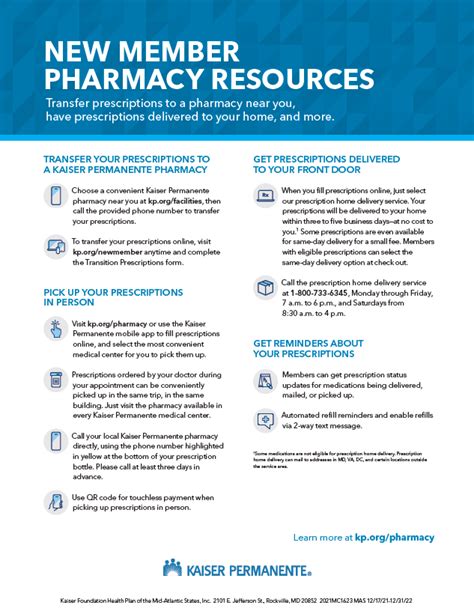 Kaiser Permanente Pharmacy Services