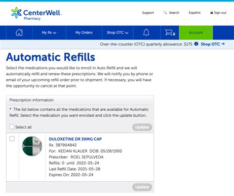 Kaiser Pharmacy Auto Refill