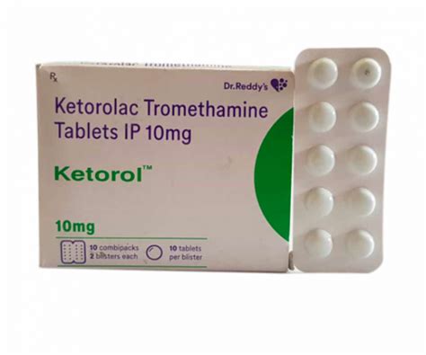 Ketorolac 10mg Tablets