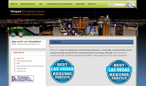 Las Vegas Resume