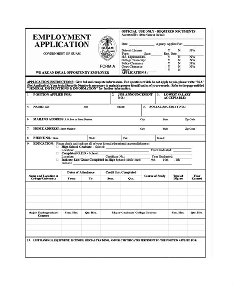 Los Angeles Government Jobs Application
