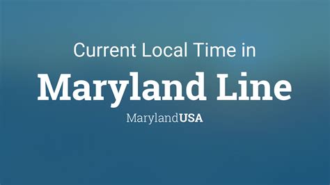 Maryland Current Time