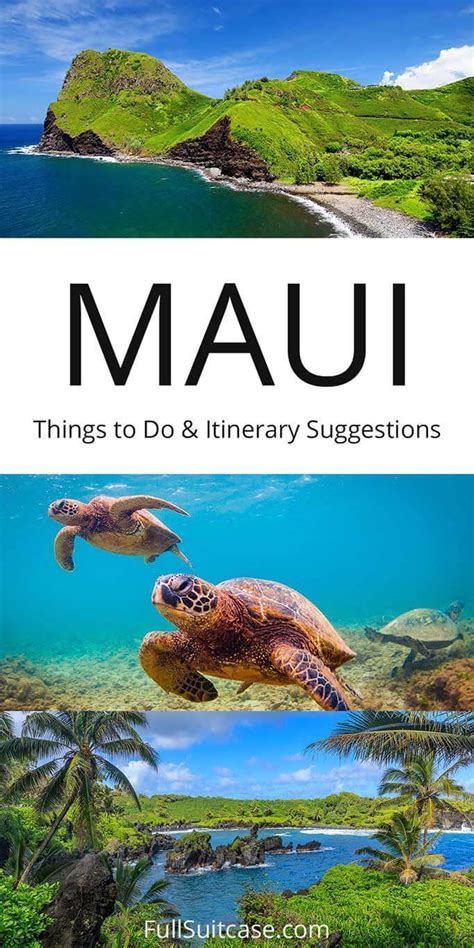 Maui Hawaii Vacation Tips
