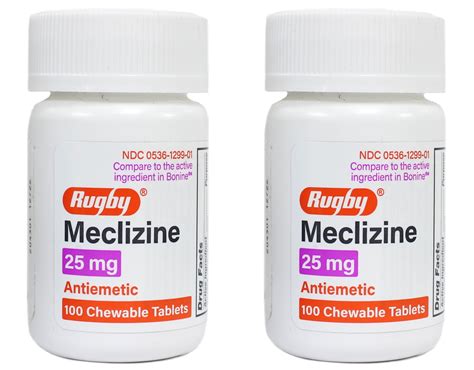 Meclizine 25mg Overview