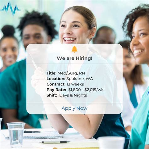 Med-Surg RN Job in Spokane, WA