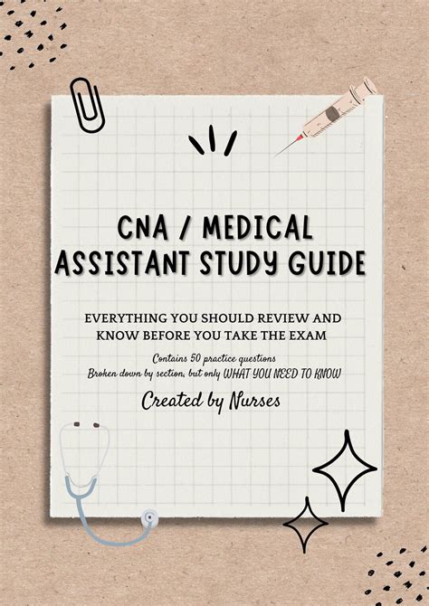 Medical Assistant Study Plan