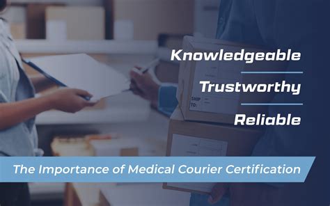 Medical Courier Certification