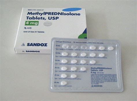 Medrol Dose Pak Mechanism