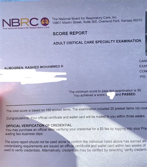 NBRC Certification Eligibility Requirements