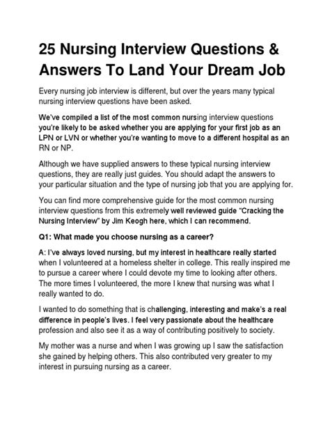 New Grad RN Hiring Interview Tips