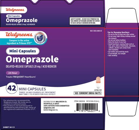 Omeprazole Facts