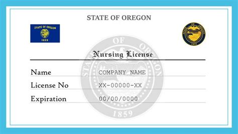 Oregon Nursing License Application