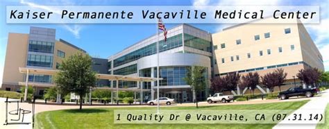 Patient Satisfaction Kaiser Permanente Vacaville Medical Center