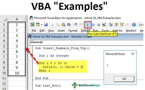 Practical Examples of VBA