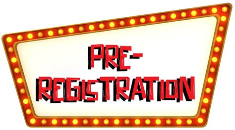 Pre-Registration and Check-In