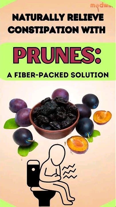 Prunes Relieve Constipation