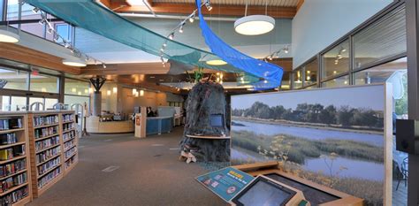 Redwood Shores Public Library Interior