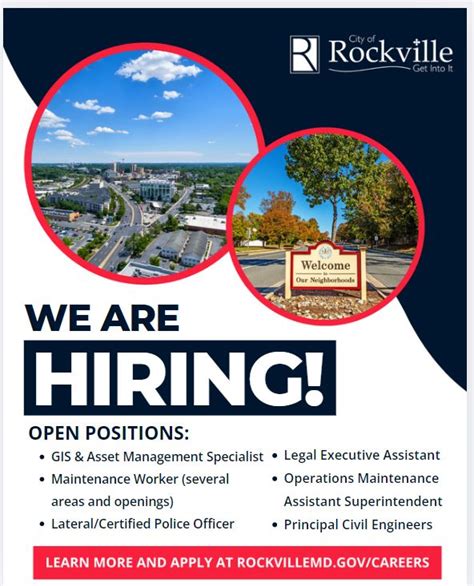 Rockville MD Career Opportunities