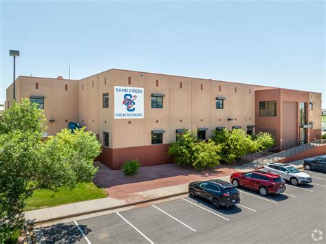 Sand Creek High School building