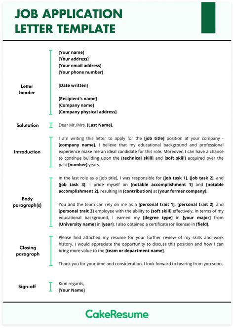 Tips for Your Job Application