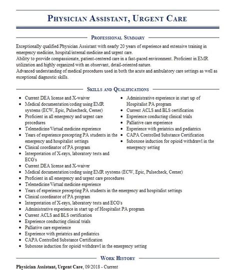 Urgent Care Physician Assistant Jobs