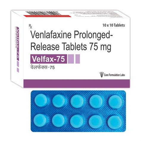 Venlafaxine 75 Mg Benefits
