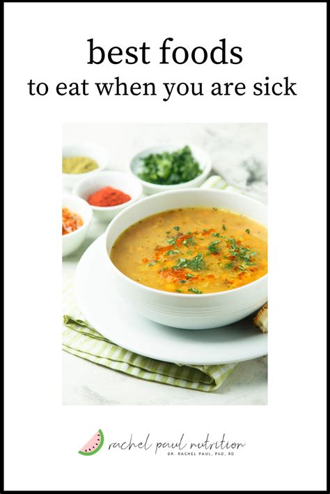 What to Eat When You're Sick