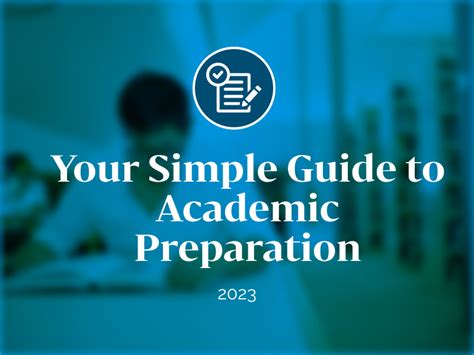 Academic Preparation